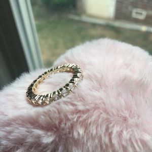 14K Gold Round 3.0mm Eternity Ring